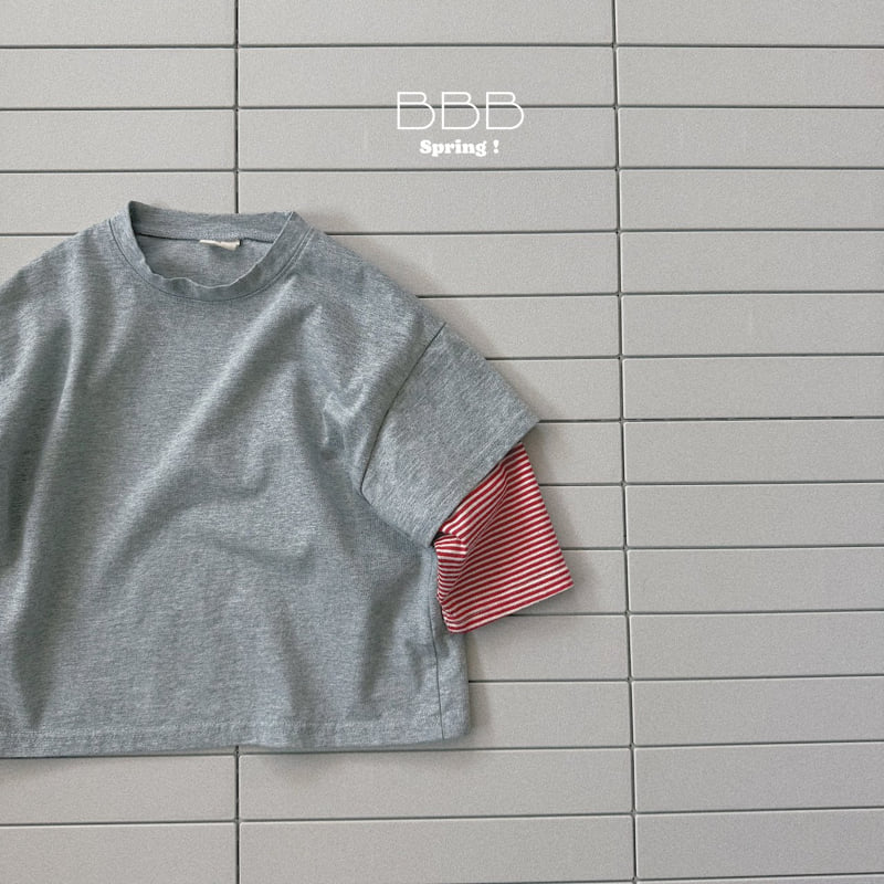 Bella Bambina - Korean Baby Fashion - #babyoutfit - Stripe Layered Tee - 5
