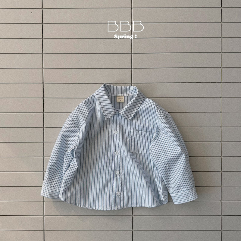 Bella Bambina - Korean Baby Fashion - #babywear - Moi Stripe Shirt - 3