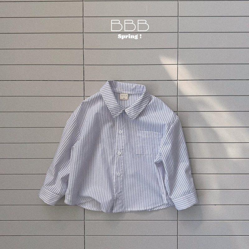 Bella Bambina - Korean Baby Fashion - #babywear - Moi Stripe Shirt - 4