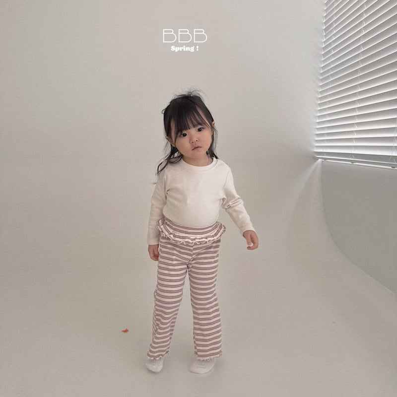 Bella Bambina - Korean Baby Fashion - #onlinebabyboutique - Ribbed Wave Pants - 10