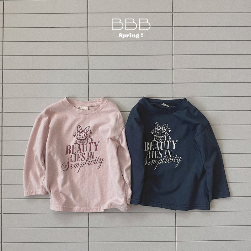 Bella Bambina - Korean Baby Fashion - #onlinebabyshop - Bebe Bunny Box Tee