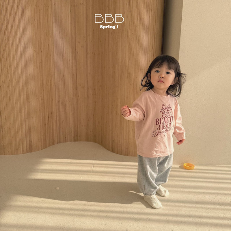 Bella Bambina - Korean Baby Fashion - #onlinebabyshop - Bebe Ribbon Jogger Pants - 5