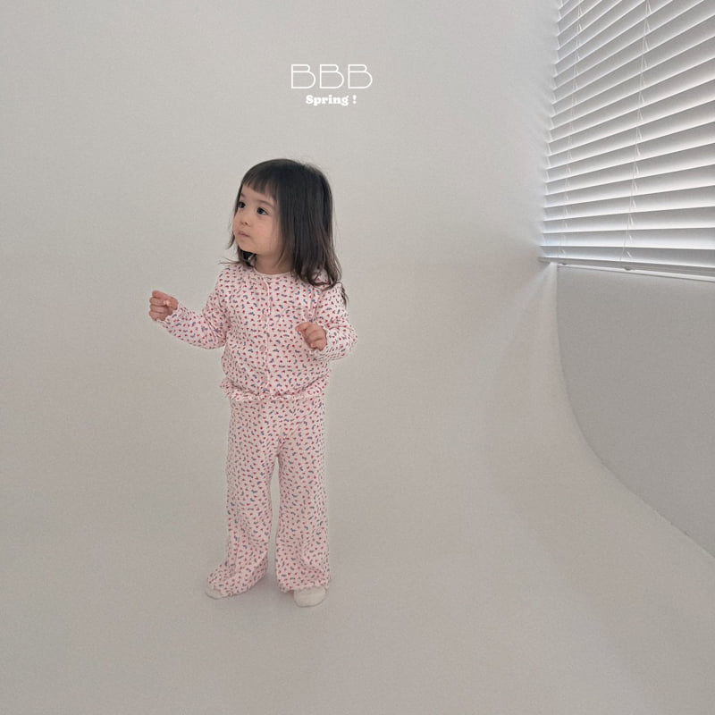 Bella Bambina - Korean Baby Fashion - #onlinebabyshop - Ribbed Wave Pants - 11