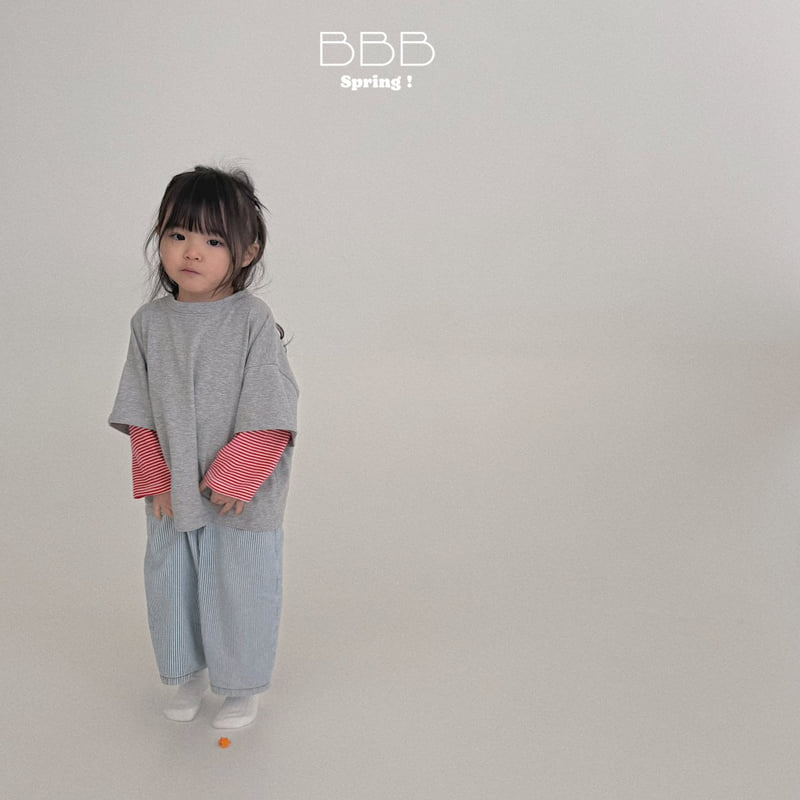 Bella Bambina - Korean Baby Fashion - #smilingbaby - Stripe Layered Tee - 10