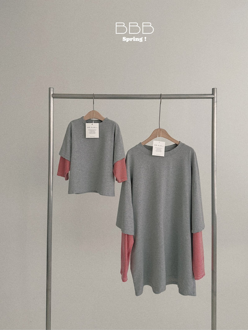 Bella Bambina - Korean Women Fashion - #thatsdarling - Layered Stripe Tee (Adult) - 8