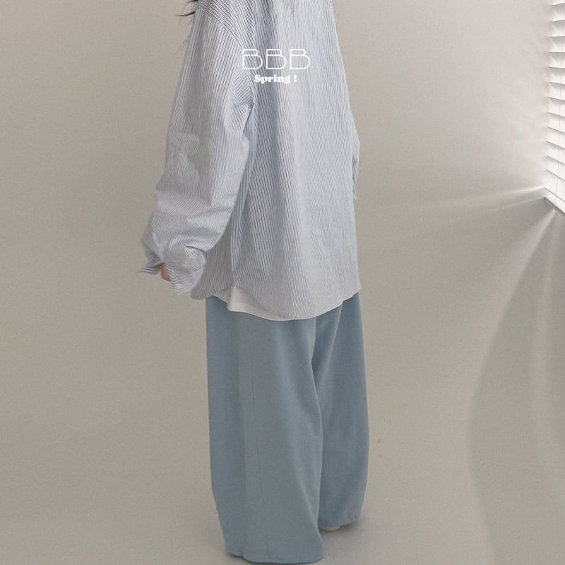 Bella Bambina - Korean Women Fashion - #thelittlethings - Moist Stripe Shirt (Adult) - 10