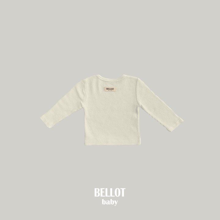 Bellot - Korean Baby Fashion - #babyboutique - Bebe Plain Tee - 4