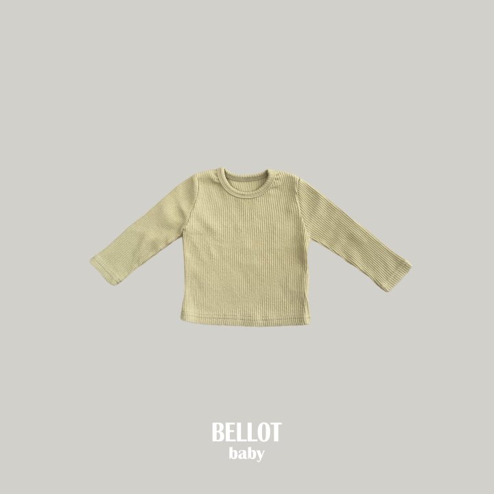 Bellot - Korean Baby Fashion - #babyclothing - Bebe Plain Tee - 5