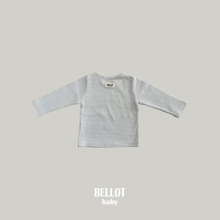 Bellot - Korean Baby Fashion - #babyboutiqueclothing - Bebe Lenny Stripe Tee - 4