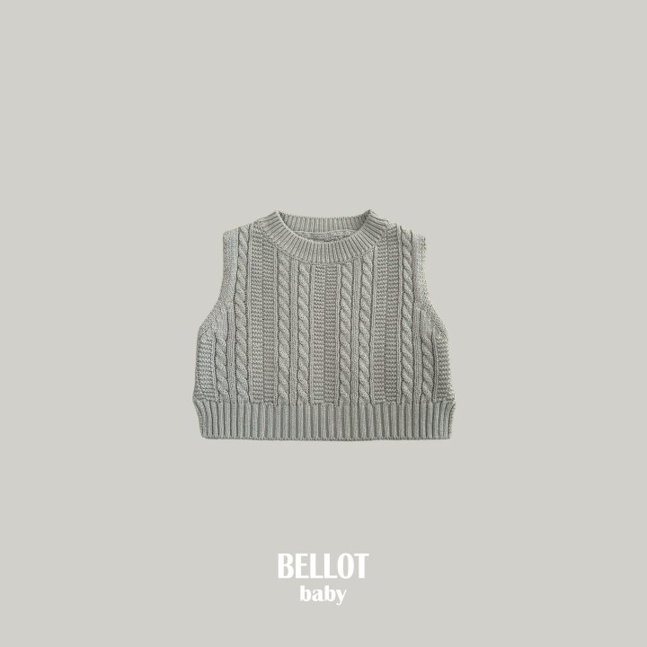 Bellot - Korean Baby Fashion - #babyfever - Bebe Mauve Vest - 5