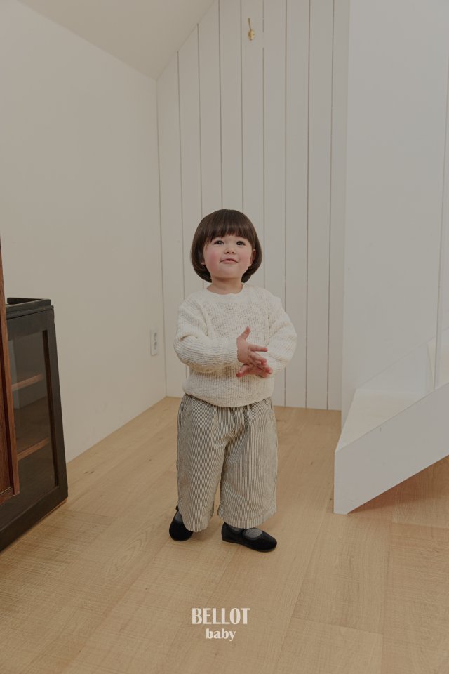 Bellot - Korean Baby Fashion - #babyootd - Bebe Moa Slub Knit - 6