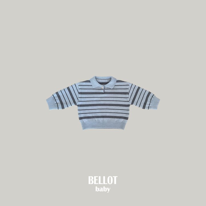 Bellot - Korean Baby Fashion - #babyootd - Bebe Roy Collar Knit - 5