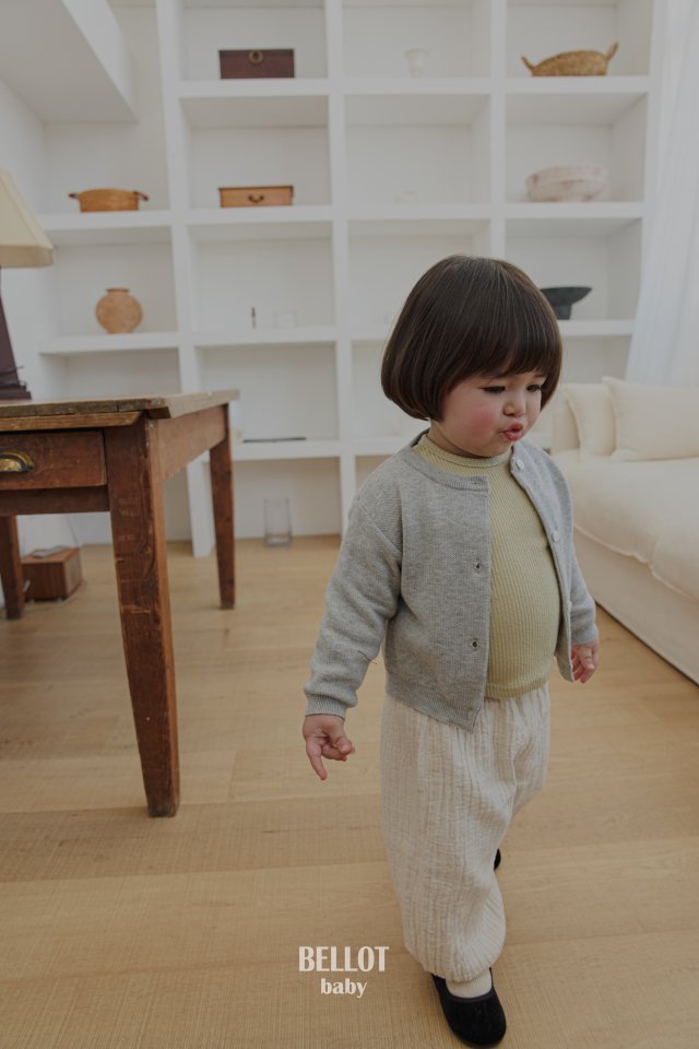 Bellot - Korean Baby Fashion - #babyootd - Bebe Plain Tee - 11