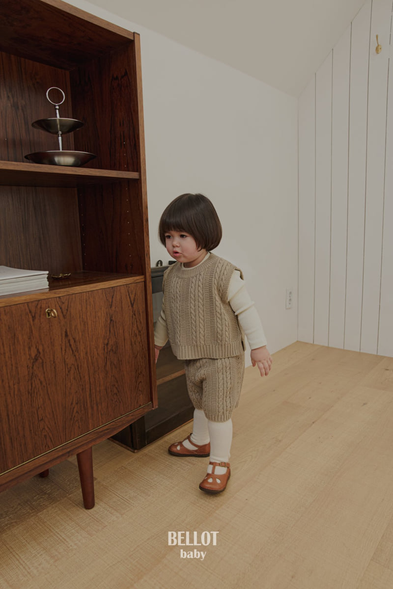 Bellot - Korean Baby Fashion - #babyoutfit - Bebe Mauve Vest - 11