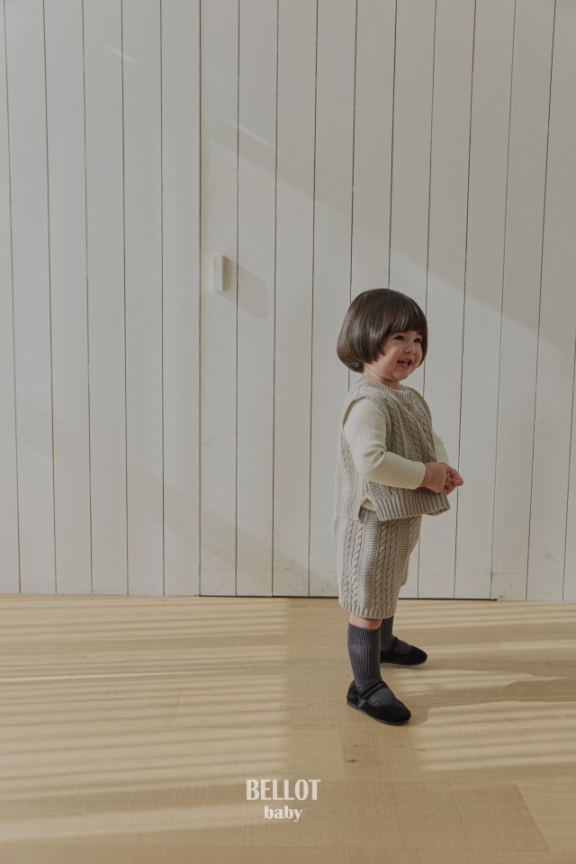 Bellot - Korean Baby Fashion - #babyoutfit - Bebe Mauve Pants - 9