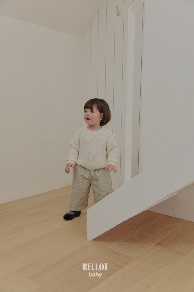 Bellot - Korean Baby Fashion - #babyoutfit - Bebe Moa Slub Knit - 8
