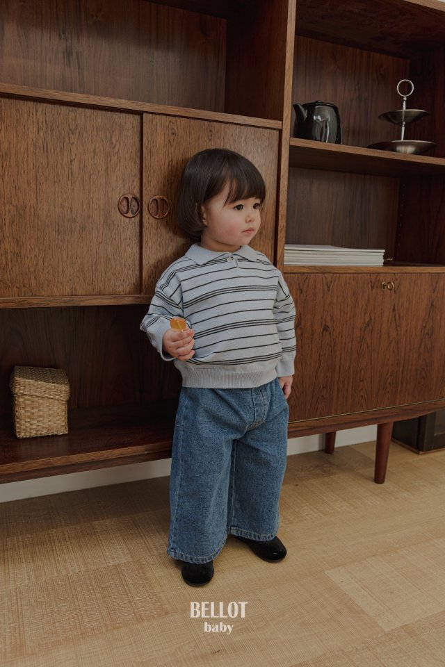 Bellot - Korean Baby Fashion - #babyoutfit - Bebe Roy Collar Knit - 7