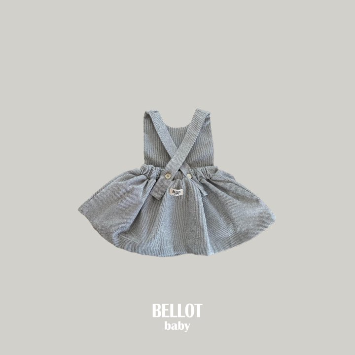 Bellot - Korean Baby Fashion - #babyootd - Bebe Reina Overall One-piece - 4