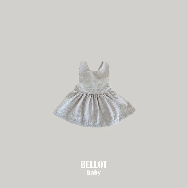 Bellot - Korean Baby Fashion - #babyoutfit - Bebe Reina Overall One-piece - 5