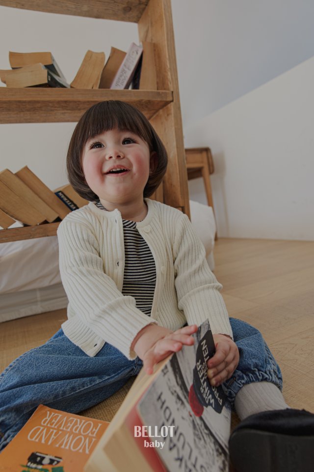 Bellot - Korean Baby Fashion - #babyoutfit - Bebe Lenny Stripe Tee - 11