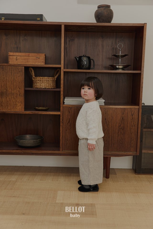 Bellot - Korean Baby Fashion - #smilingbaby - Bebe Maro Stripe Pants - 6