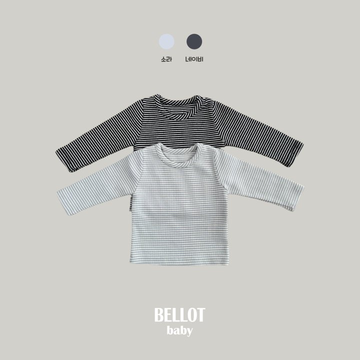Bellot - Korean Baby Fashion - #smilingbaby - Bebe Lenny Stripe Tee