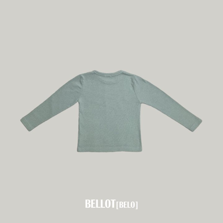 Bellot - Korean Children Fashion - #childofig - Rib Soft Tee - 5