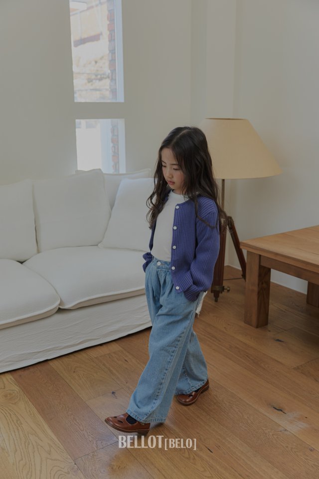 Bellot - Korean Children Fashion - #childofig - Rib Soft Tee - 6
