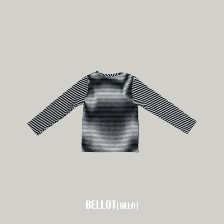 Bellot - Korean Children Fashion - #childofig - Lenny Stripe Tee - 5