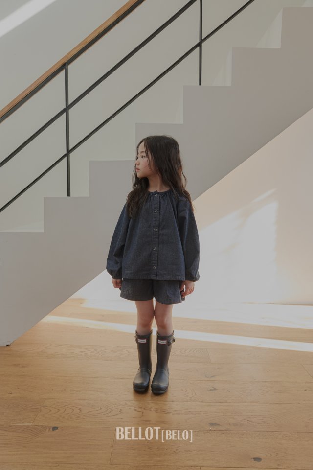 Bellot - Korean Children Fashion - #childrensboutique - Ruen Washed Blouse - 9