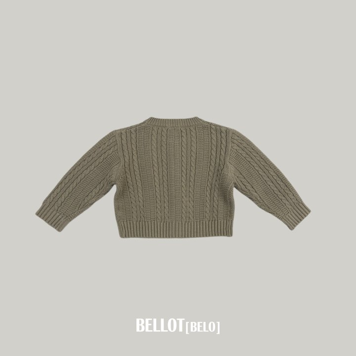 Bellot - Korean Children Fashion - #designkidswear - Mauve Cardigan - 5