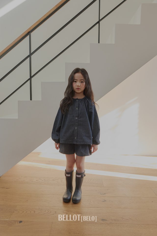 Bellot - Korean Children Fashion - #designkidswear - Ruen Washed Blouse - 10