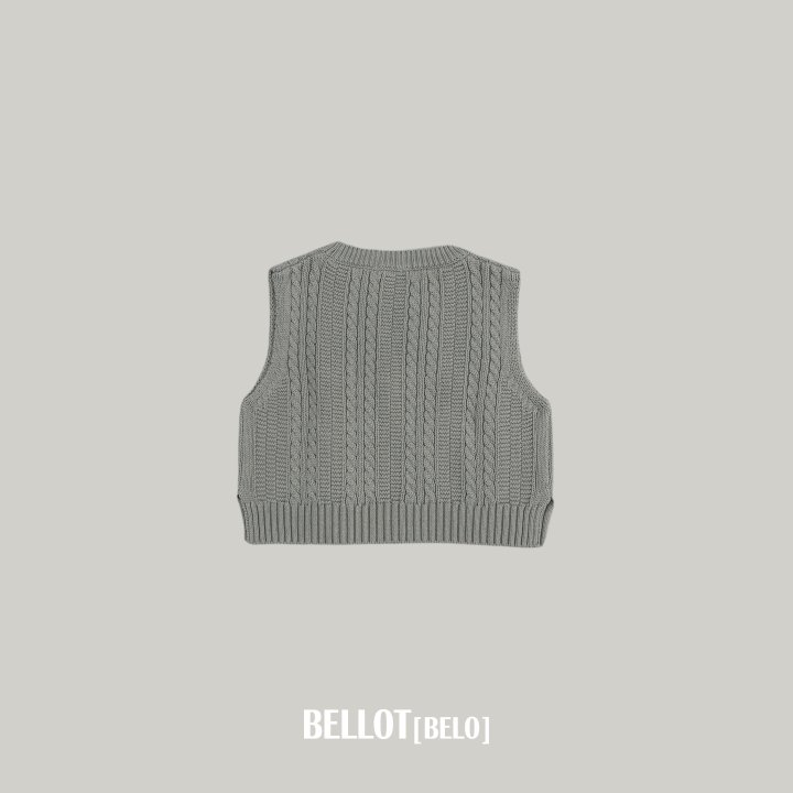 Bellot - Korean Children Fashion - #discoveringself - Mauve Vest - 5