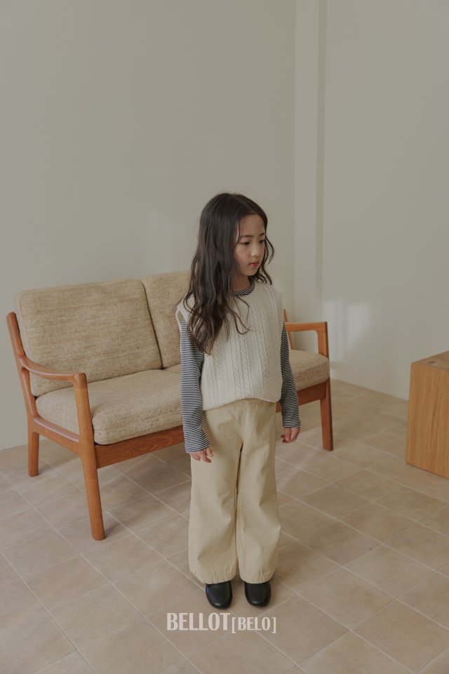 Bellot - Korean Children Fashion - #fashionkids - Mauve Vest - 6