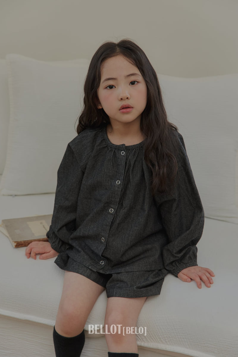 Bellot - Korean Children Fashion - #fashionkids - Ruen Washed Blouse - 12