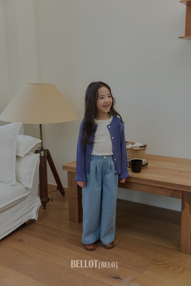 Bellot - Korean Children Fashion - #kidsstore - Rua Ribbed Cardigan - 11