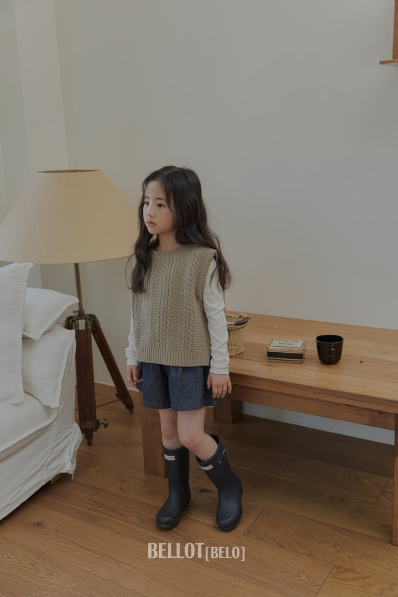 Bellot - Korean Children Fashion - #littlefashionista - Mauve Vest - 11
