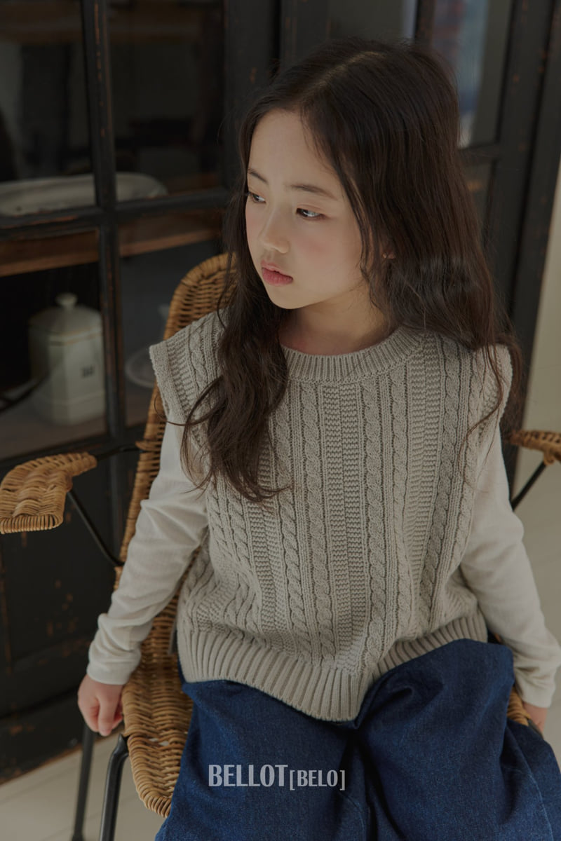 Bellot - Korean Children Fashion - #magicofchildhood - Mauve Vest - 12