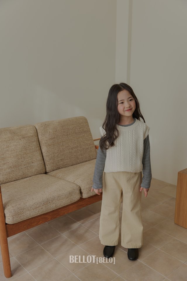 Bellot - Korean Children Fashion - #magicofchildhood - Cozy Oxford Pants - 8