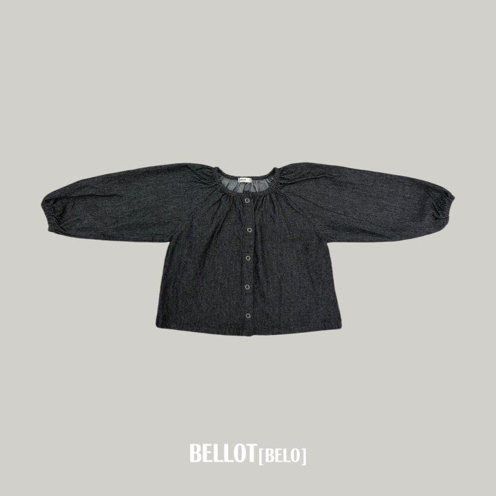 Bellot - Korean Children Fashion - #littlefashionista - Ruen Washed Blouse - 4