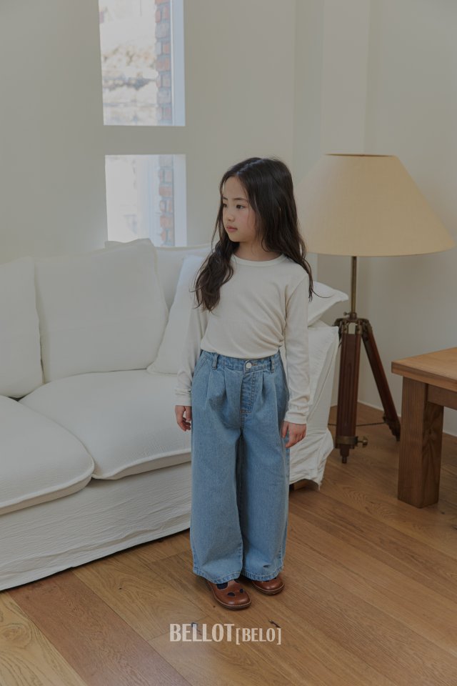 Bellot - Korean Children Fashion - #prettylittlegirls - Luca Denim Pants - 9