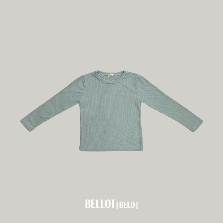 Bellot - Korean Children Fashion - #minifashionista - Rib Soft Tee - 4