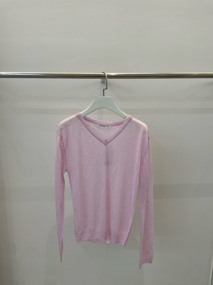 Better - Korean Women Fashion - #shopsmall - V-Neck Knit Top - 9