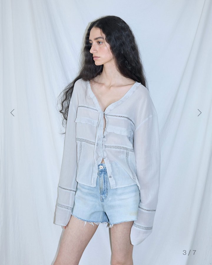 Better - Korean Women Fashion - #shopsmall - Lovely Ribbon Blouse - 7