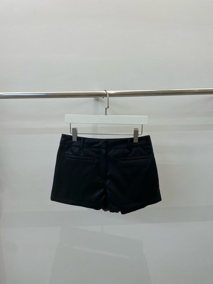 Better - Korean Women Fashion - #vintageinspired - Lamb Glossy Pants - 3