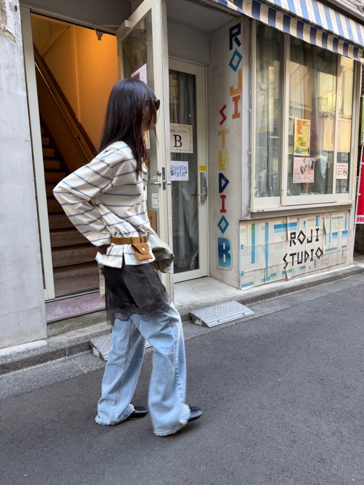 Better - Korean Women Fashion - #womensfashion - Poky Collar Tee - 12