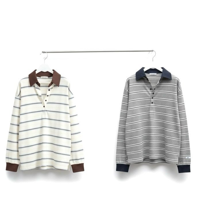 Better - Korean Women Fashion - #momslook - Poky Collar Tee - 4