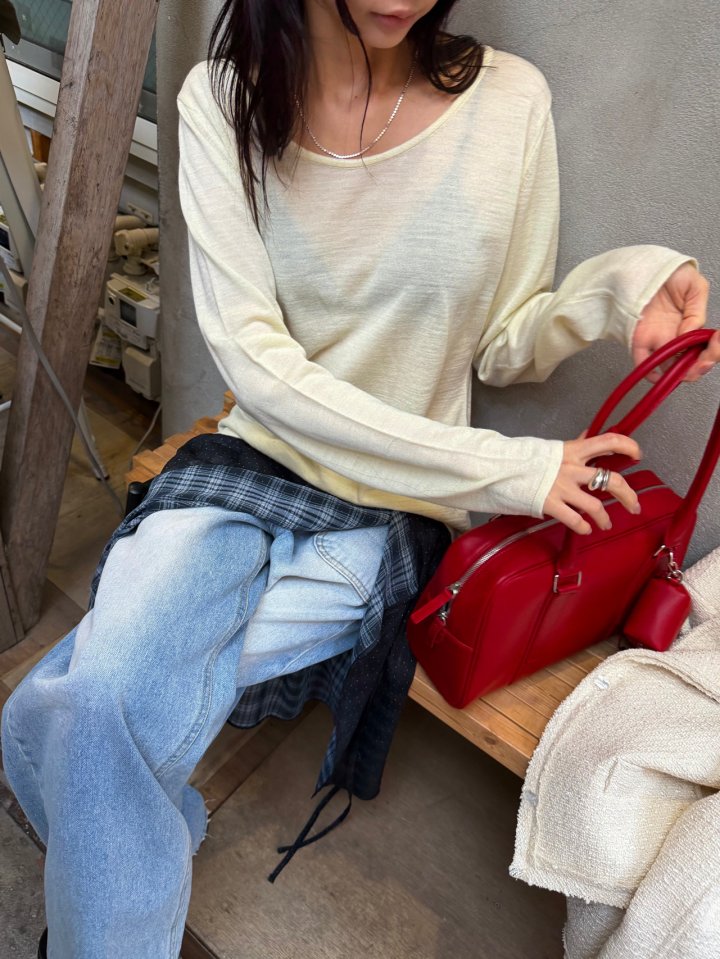 Better - Korean Women Fashion - #womensfashion - Raw Knit Top - 7