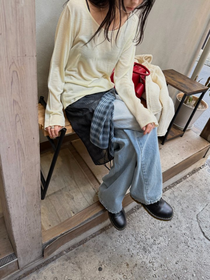 Better - Korean Women Fashion - #womensfashion - Raw Knit Top - 9