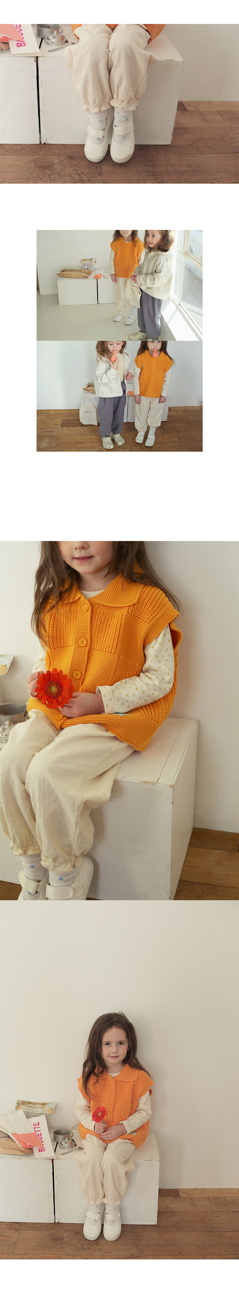 Bien A Bien - Korean Children Fashion - #fashionkids - Ella Frill Pants - 5